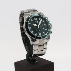 Optima - Swiss Chronograph - OSC422-SS-12 
 Chronograph Swiss Ronda Quartz 45mm OSC422  50 m (5 ATM / 169 ft)