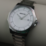 Mercury - MEM465-SS-1  Swiss made Ronda Quartz 44 mm MEM465 50m (5 ATM, 169 ft)
